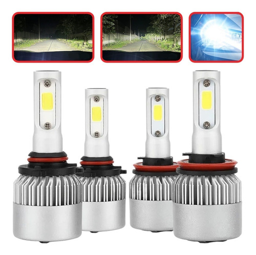 . Kit De Faros Led 9007 Alta/baja Delanteros Faros Canbus Nissan Murano