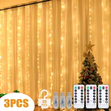 Luces De Navidad Y Decorativas Naixueli Naixueli Bf8-083 3m De Largo 5v - Blanco Cálido Con Cable Amarillo
