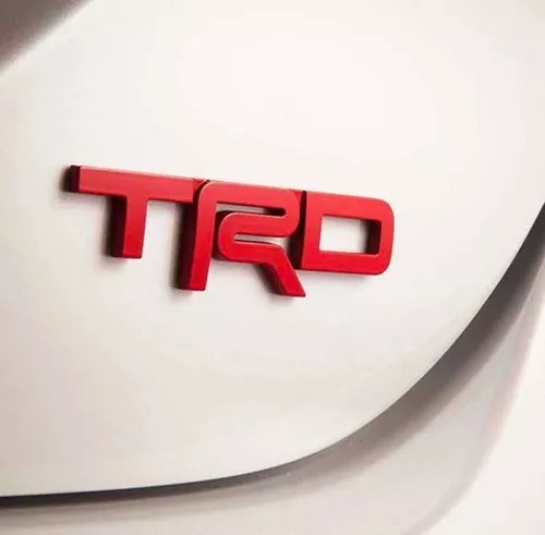Emblema Rojo Trd Toyota Hilux Tacoma Tundra Fj Cruiser Rav4 Foto 5
