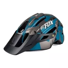 Casco Bicicleta Led Verde Bat Fox