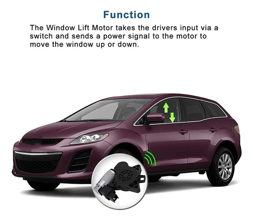 Motor De Elevalunas Elctrico Para Mazda 3 5 6 Cx-7 Cx-9 Rx- Foto 2