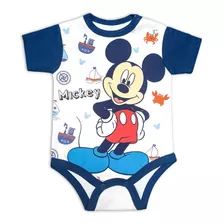 Body Para Bebé - Mickey Mouse Algodn Pima