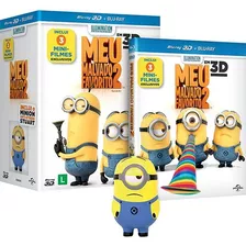 Blu-ray Meu Malvado Favorito 2 3d + 2d + Minion Anti-stress