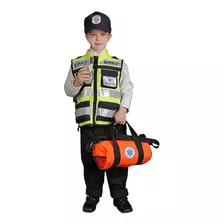 Disfraz Para Niño Paramédico Emt Talla L Halloween