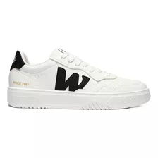 Tenis West Coast Branco Casual Masculino Leve E Confortável