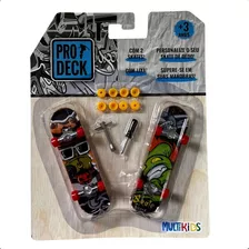 Skate De De Dedo Prodeck Com 2 Skates Multilaser Br1804