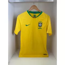 Camiseta Masculina Oficial Brasil 2018