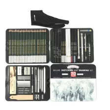 Set 70 Lápices De Dibujo De Colores Profesional Escolar