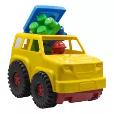 Camión De Juguete Grande Con Bloques Para Niños Y Niñas