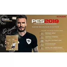 Edición Xbox One De Pro Evolution Soccer 2019 David Beckham