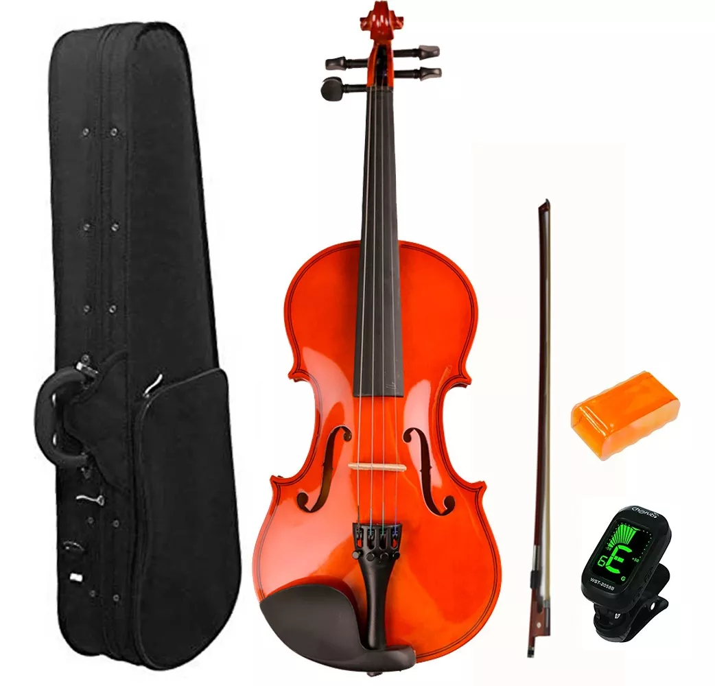 Violin Acustico Estudio 4/4 Alta Calidad + Accesorios Pro