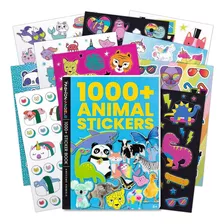 Libro Con Stickers 1000+ Muchos Animales Fashion Angels 