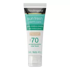 Protetor Facial Neutrogena Sun Fresh Derm Care Fps70 40g