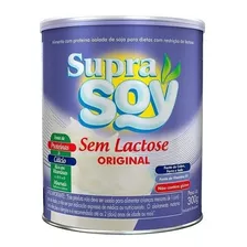 1 Lata Supra Soy Original Sem Lactose Cada Lata Com 300g