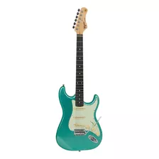 Guitarra Elétrica Tagima Tg-500 Destro Metallic Surf Green