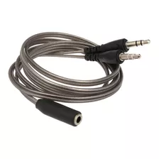 Cable De 3.5mm De Audio Y Splitter 1 Hembra A 2 Macho