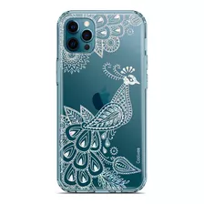 Coolwee Clear Glitter Compatible Con iPhone 12 Pro Max Funda