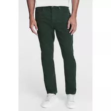 Calça Jeans Aramis Slim Moletom Color Verde Militar