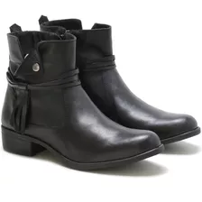 Bota Botinha Coturno Feminino Cano Curto Promoçao