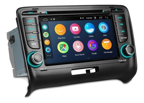 Estereo Android Carplay Audi Tt 2006-2012 Gps Dvd Radio Ios Foto 5