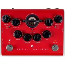 Blackstar Dept 10d Drive - Pedal Overdrive Crunch Boost Color Rojo