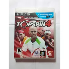 Jogo Ps3 2k Sports Topspin4 