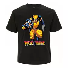 Remeras Wolverine 100% Algodón