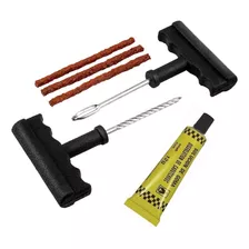 Kit Remendo Reparo Selante Furo Pneu Sem Câmara Carro & Moto