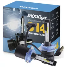 Lâmpada Led Shocklight S14 Nano H15 3600 Lumens 6000k