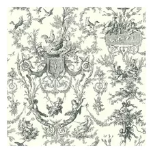 York Wallcoverings Ashford Toiles Old World Toile - Papel Pi