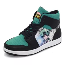 Tenis Izuku My Hero Academia Hi Top / Botin / Bota