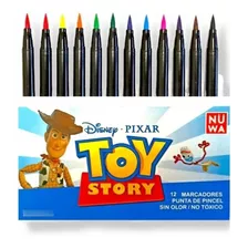 Marcadores Toy Story Disney X12 Pincel - Nuwa