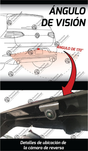 Camara De Reversa Para Volkswagen Golf Gti 2017 - 2020 Foto 7