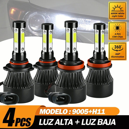 Kit Faros Auto Led Para Scion 12000lm Luz Alta Y Baja Foto 10