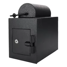 Caja Fuerte Seguridad Dinero Rotary Tómbola Rotor Con Llave Color Negro