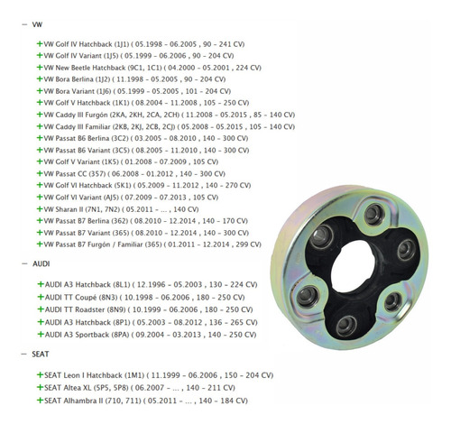 Acople Cardan Audi A3 1996-2013 - Vw - Seat Foto 5