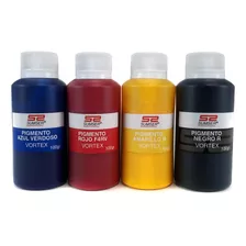 Serigrafia Pigmentos Textil Para Tintas Al Agua X 4 Unidades