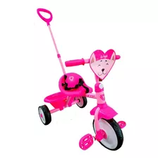 Triciclo Gw Para Niños Niñas Acero Paseador Con Canasta