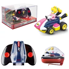 Carrera Mario Kart Mini Rc Escala 1:50 Personaje Peach/princesa