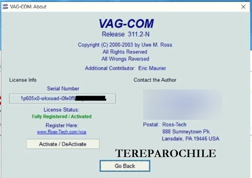 Software Vagcom 3.11 Kkl Scanner Obdii Volkswagen Audi Seat Foto 2