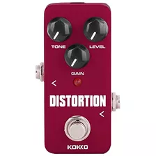 Pedal De Guitarra Con Distorsión, Procesador De Mini Efecto 