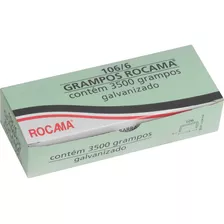 Grampo Rocama 106/6 Para Grampeadores Rocama 106 Galvanizado