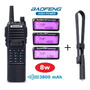 8w Radio Baofeng Uv-5r Pila De 3800 Mah + Antena Nagoya