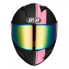 Casco Integral Para Moto Double Visiors-city Rider