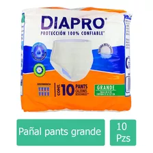 Diapro Pañal Pants Grande Empaque Con 10 Pañales