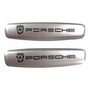 4 Emblemas Porsche Aluminio 56mm