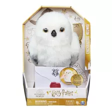 Figura Lechuza Encantada Con Carta Harry Potter Interactiva