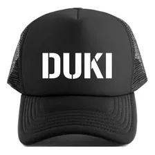 Gorra Trucker Negra Premium Adulto Duki