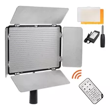 Iluminador Painel Led Km-600s 25w Mamem + Difusores E Fonte