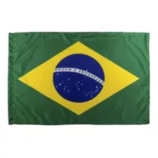 Bandeira Do Brasil 100%poliéster 60x90 Torcedor 